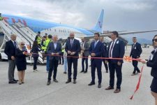 На охридскиот аеродром пристигна првиот авион со туристи од Манчестер