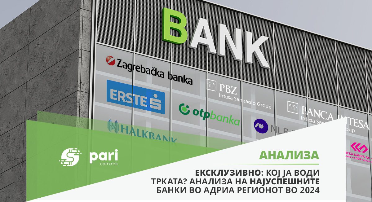 Кој ја води трката? Анализа на најуспешните банки во Адриа регионот во 2024