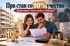 Прв стан со 10% учество – поволност или нова стапица? Колку навистина ќе ги чини граѓаните полесниот пат до сопствен дом